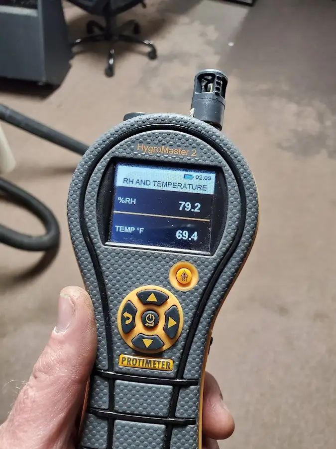 Moisture meter humidity assessment for Fire & Smoke Damage Restoration in Swannanoa